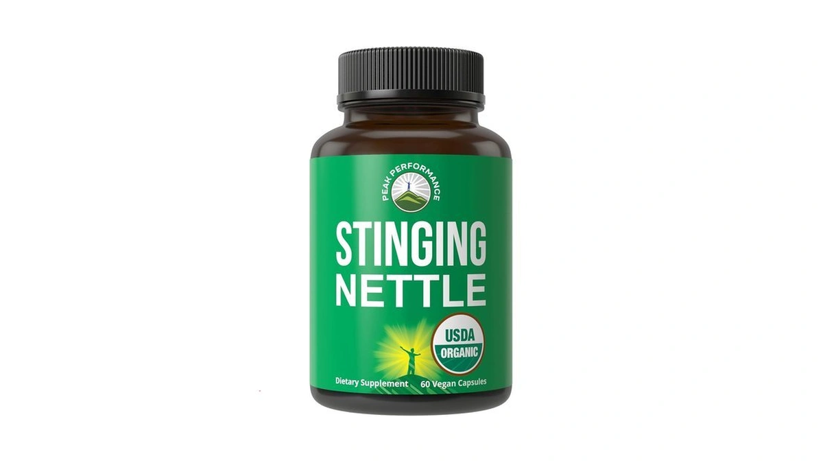 Usda Organic Stinging Nettle Vegan Capsules Made With Stinging Nettle