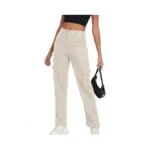 Freeoak Women's Y2k Baggy Cargo Pants High-waist Hiking Trousers With