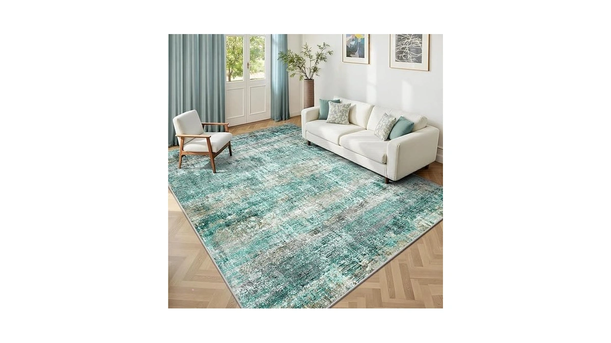 Lepeii 5x7 Area Rugs, Abstract Rugs For Living Room, Indoor