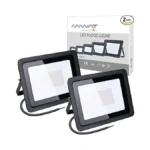 Miheal 110v 2 Pack 100w Led Flood Light, Warm White