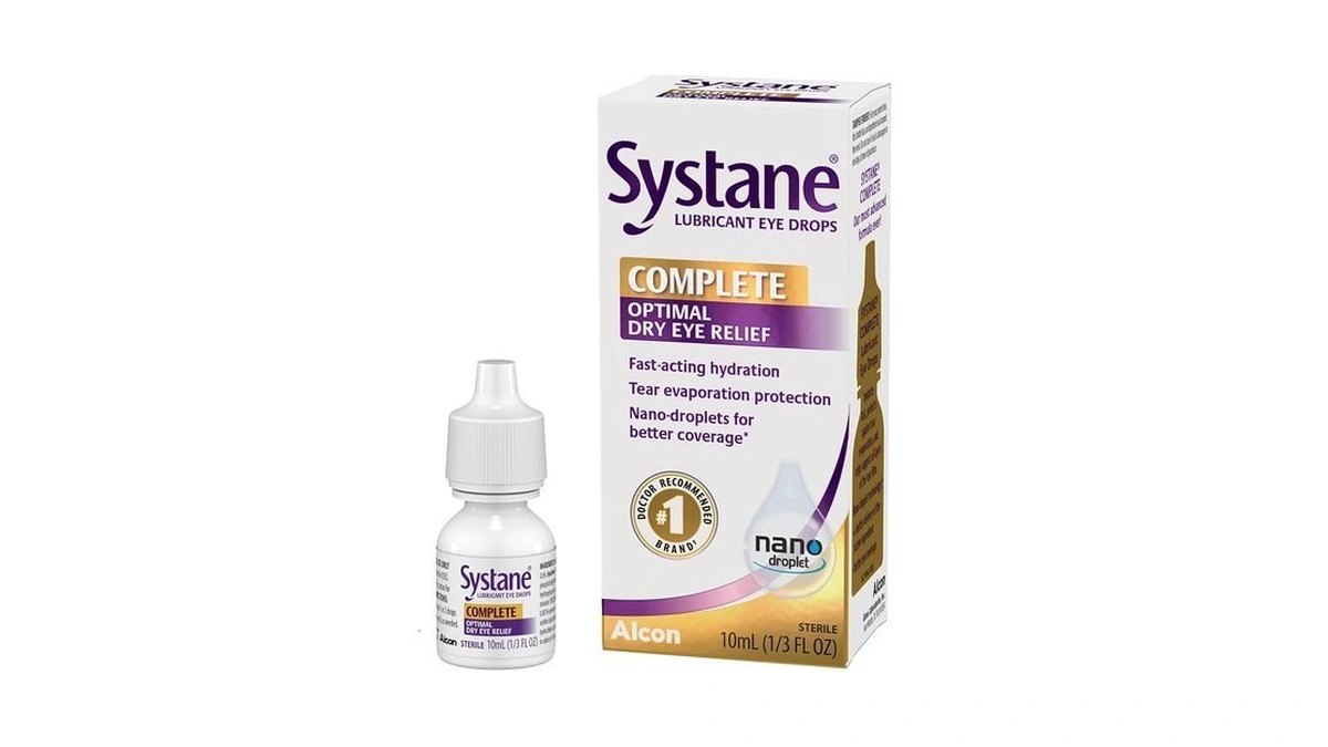 Systane Complete Lubricant Eye Drops, 10 Ml