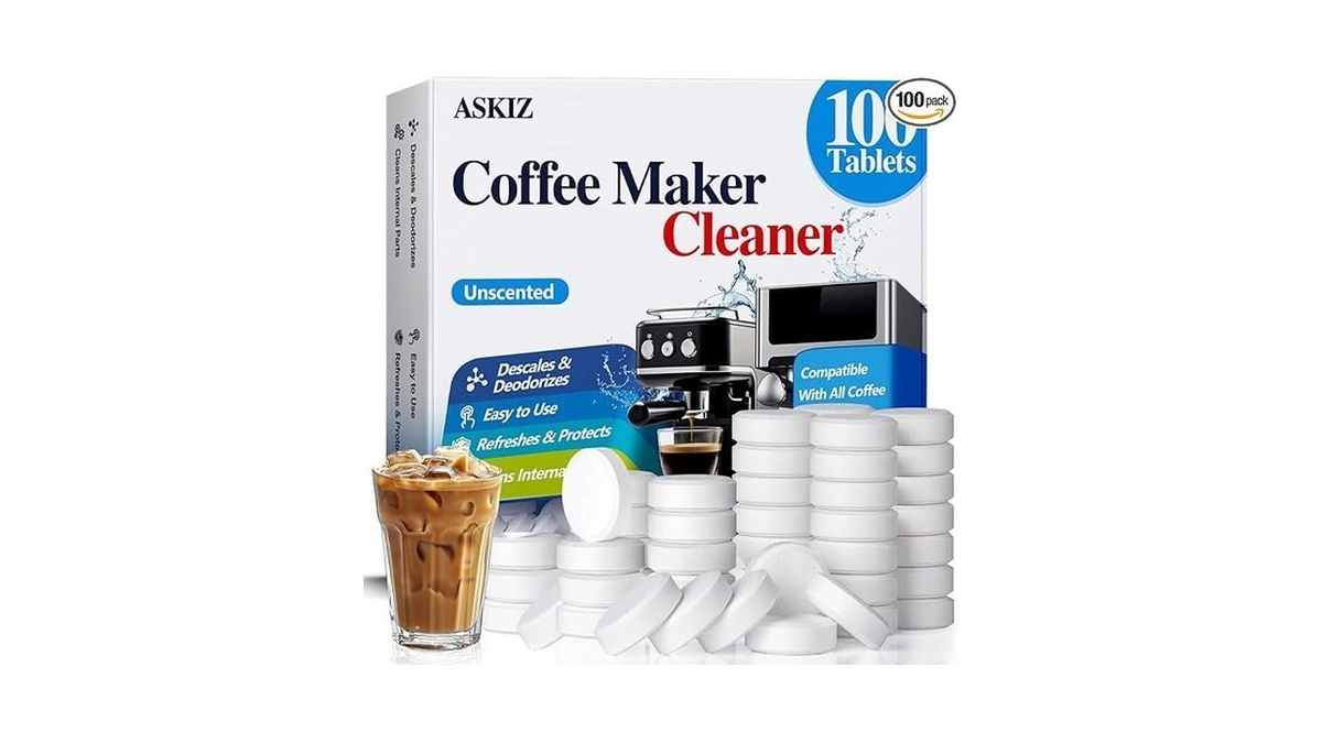 100 Pack Coffee Machine Cleaner Descaler Tablets,coffee Maker Cleaner For