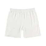 Liang Rou Women's Ultra Thin Stretch Short Leggings Plain Creamy-white