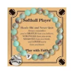 Baylay Softball Gifts For Teen, Softball Bracelet Stuff Accessories For