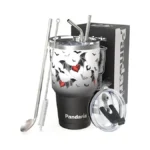 Pandaria 30 Oz Tumbler With Lid And Straw | Leak