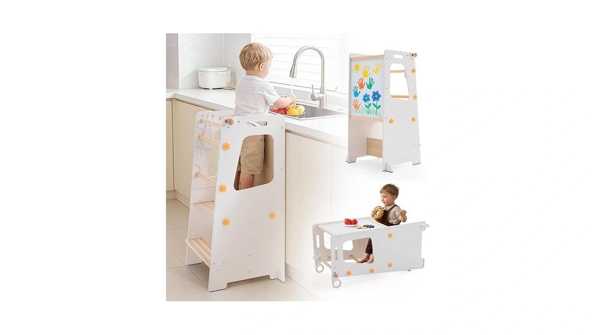 Amazon code: Gewitt Toddler Standing Tower, 4 In 1 Ki