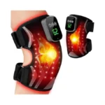 Red Light Therapy Knee Brace With Massage, 3 Vibration Knee
