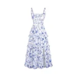 Women's Floral Corset Dress 2026 Summer Spring Wedding Guest Dresses