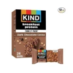 Kind Breakfast Protein Bars, Dark Chocolate Cocoa, Gluten Free, Low
