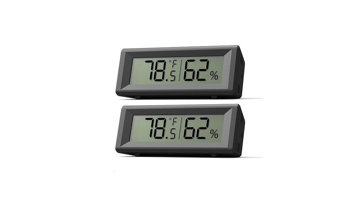 Small Digital Hygrometer, Humidity Meter, Indoor Thermometer, Room Temperature And