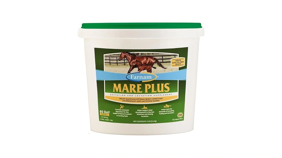 Farnam Mare Plus Gestation & Lactation Supplement 7.5 Pounds, 60