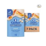 Gerber Baby Snacks Yogurt Melts, Peach, 1 Ounce (pack Of