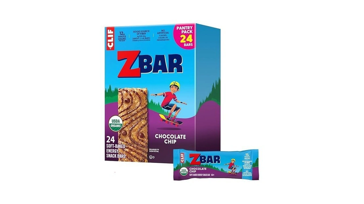 Zbar - Chocolate Chip - Soft-baked Energy Snack Bars -