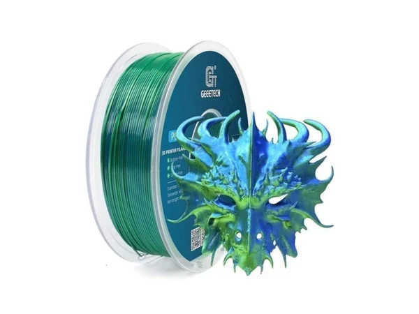 Geeetech Silk Pla 3d Printer Filament 1.75mm, Silk Dual Color