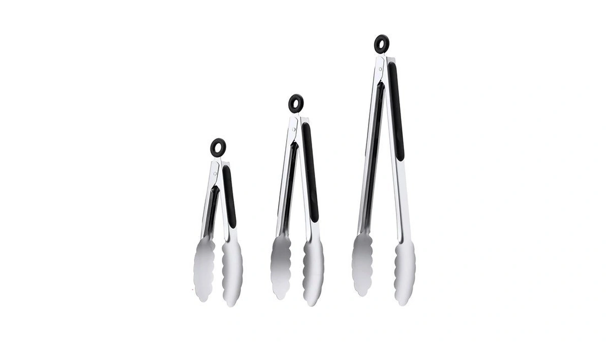 Stainless Steel Tongs Set, Food Grade Stainless Steel Kitchen Tongs,