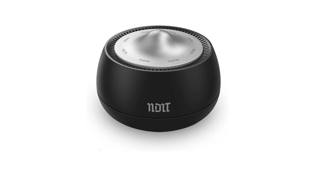 Portable Electronic Tibetan Singing Bowl, 8 Healing Frequencies (396-963hz), Auto/manual