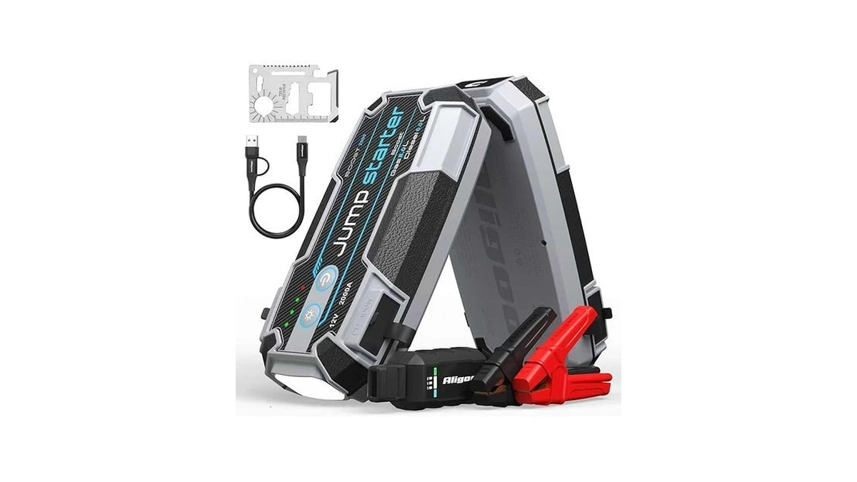Car Battery Jump Starter 2000a With Usb C 100w Fast