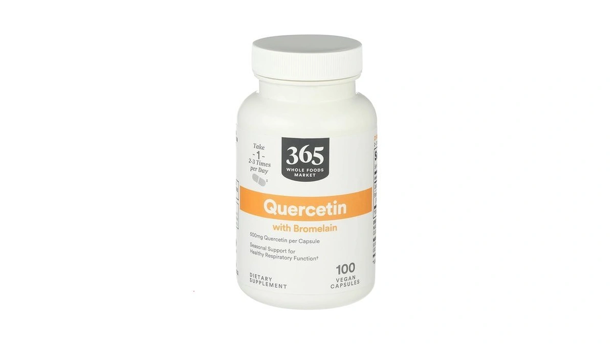 Whole Foods Market, Quercetin With Bromelain, 100 Count