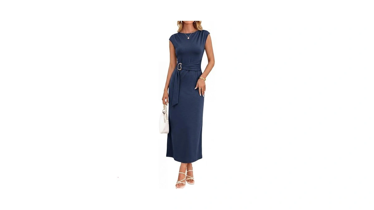 Simplee Womens Summer Casual Long Dress Cocktail Party Semi Formal