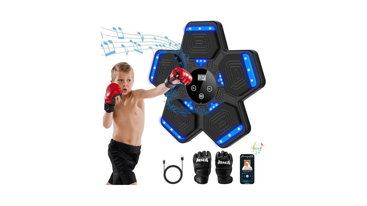 Lolbox 2025 Music Boxing Machine For Adults And Kids, Smart