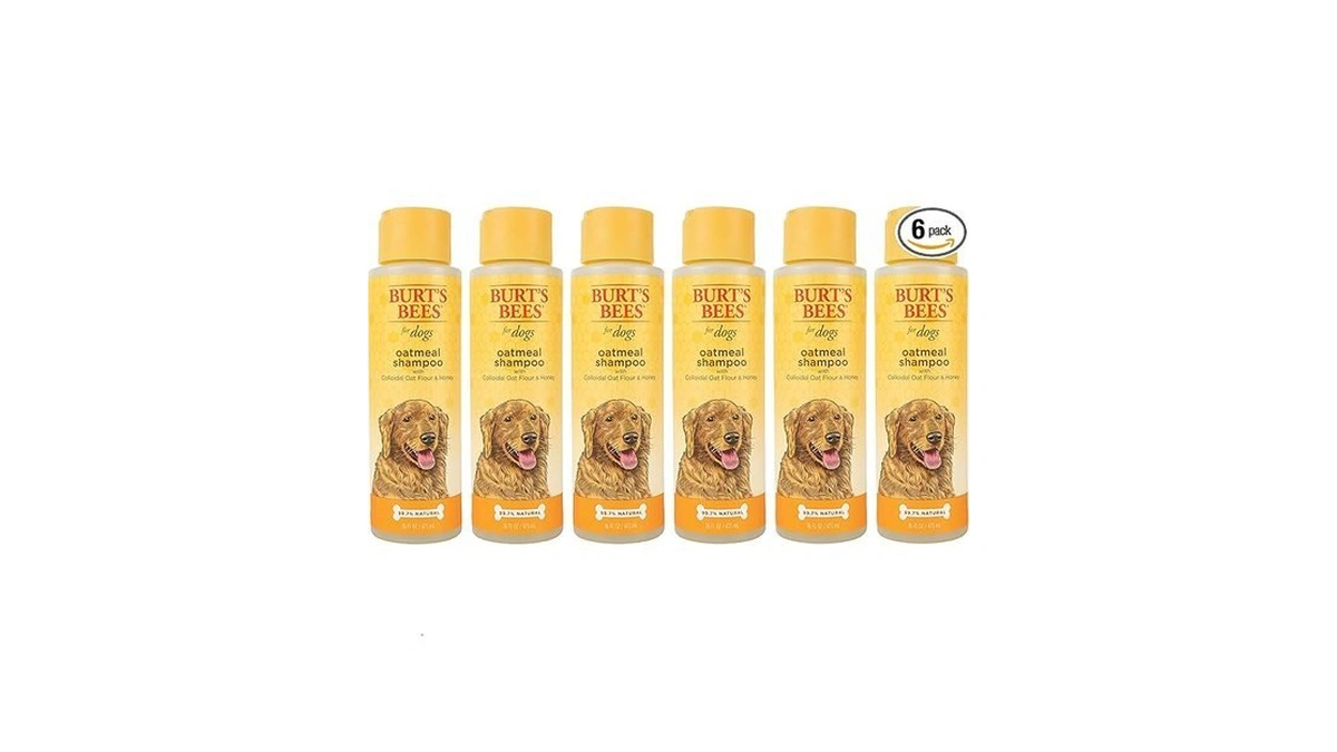 Burt's Bees For Dogs Natural Oatmeal Dog Shampoo | With