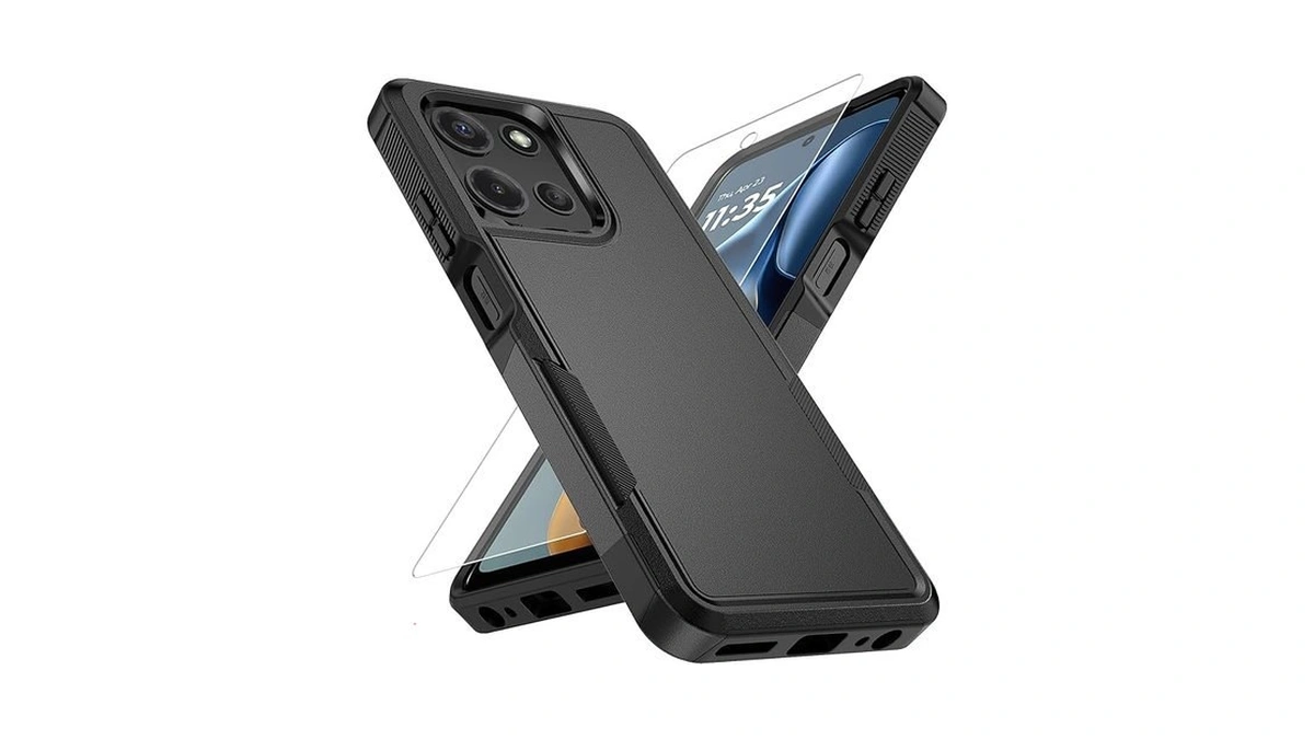 Vinve For Moto G 2025 Case With Hd Screen Protector,