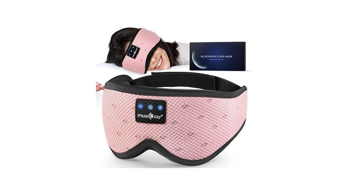 Musicozy Bluetooth Sleep Headphones For Side Sleepers, Wireless Headphones With
