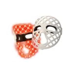Avorla Led Face Mask Light Therapy, 4 Modes Portable Red