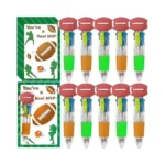 Mepmela Football Party Favor 36pack Multicolor Pen In One Fun