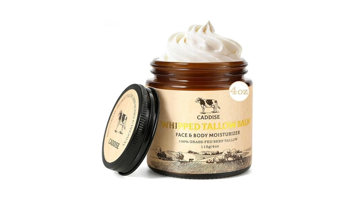 Caddise Whipped Beef Tallow For Skin – 100% Grass-fed Handmade