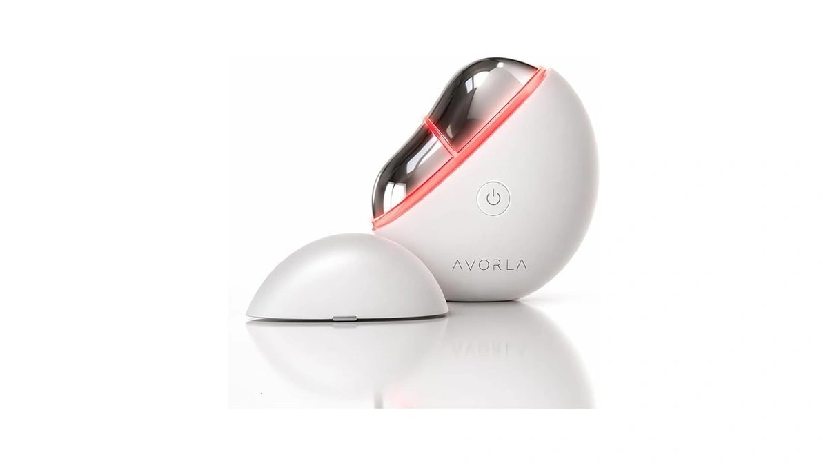 Avorla Led Gua Sha Facial Tool With Heat And Microcurrent,