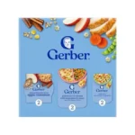 Gerber Toddler Food Variety 6 Pack, All Day Favorites, Breakfast,