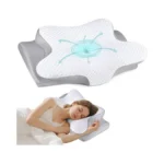 Cervical Neck Pillow For Sleeping - Ergonomic Side Sleeper Pillow