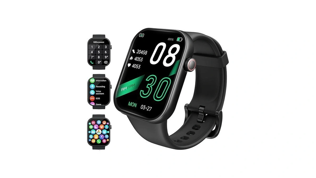 Mamidomo Smart Watches For Women Men With Bluetooth Call, 2.01"