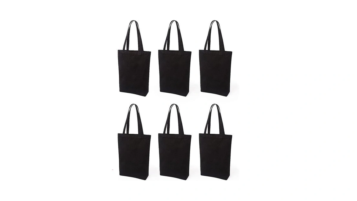 Lily Queen Natural Canvas Tote Bags Diy Reusable Shopping Grocery