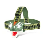 Tigtecgame Dinosaur Headlamp For Kids Flashlight T-rex Led Headlamps Dinosaur