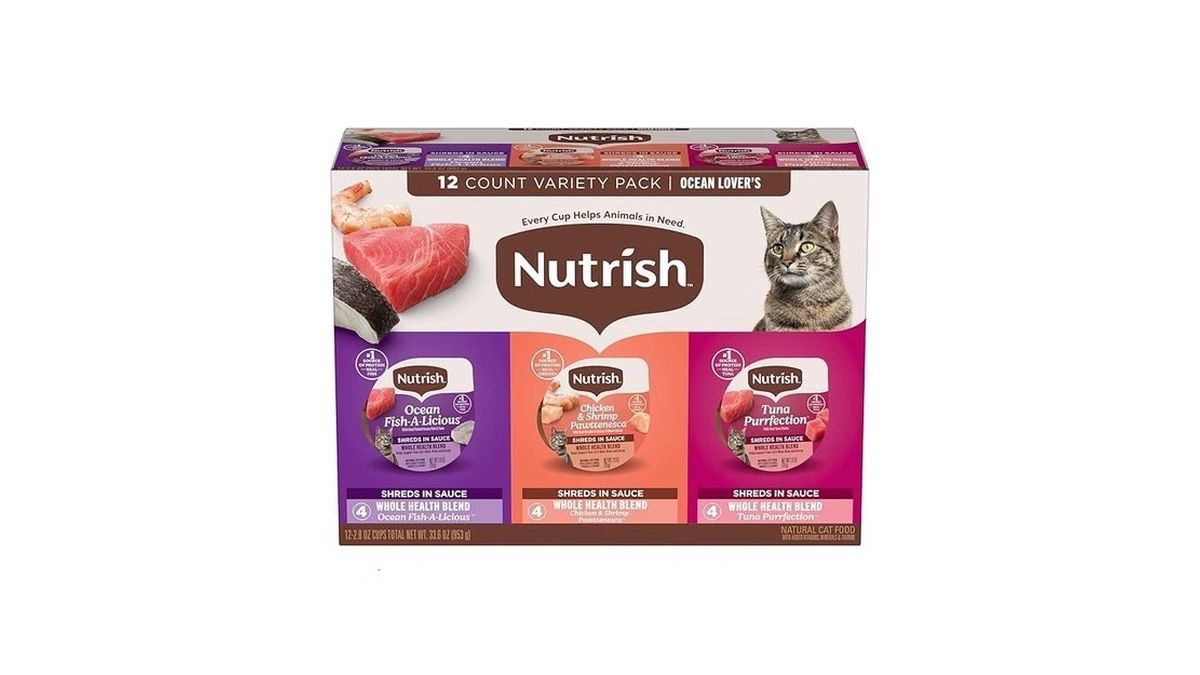 Nutrish Grain Free Ocean Lover's Whole Health Blend Variety Pack