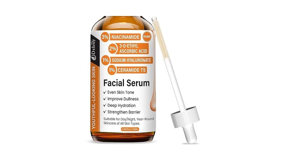 Debaiy Vitamin C Facial Serum With Niacinamide Ceramide T5 Multi-effect