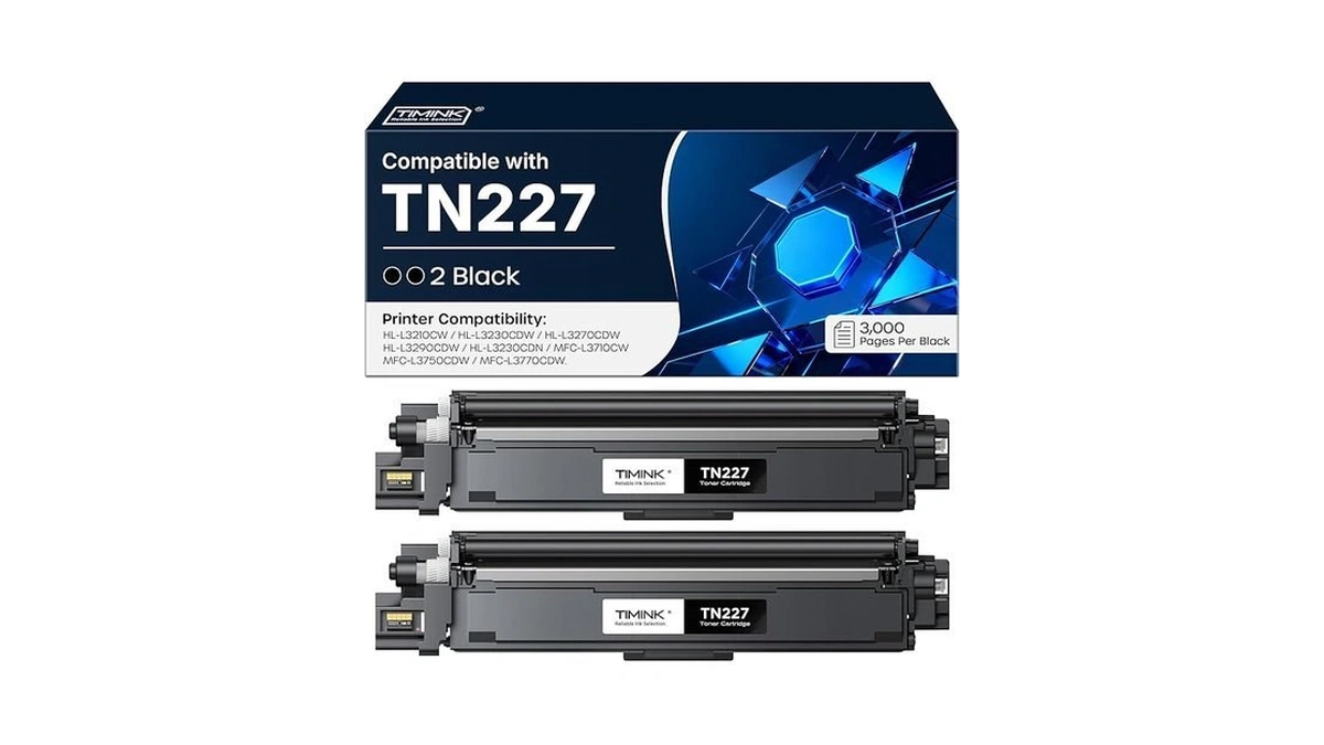 Timink Compatible With Tn227 Tn-227 Toner Cartridge [with Chip] Replacement