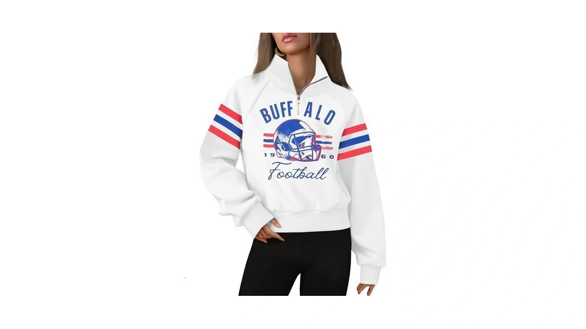 Bangely Football Sweatshirt Women Game Day Shirt Football Team Fan