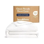 Brooklinen Luxury Percale Duvet Cover – 100% Cotton, Cool, Crisp,