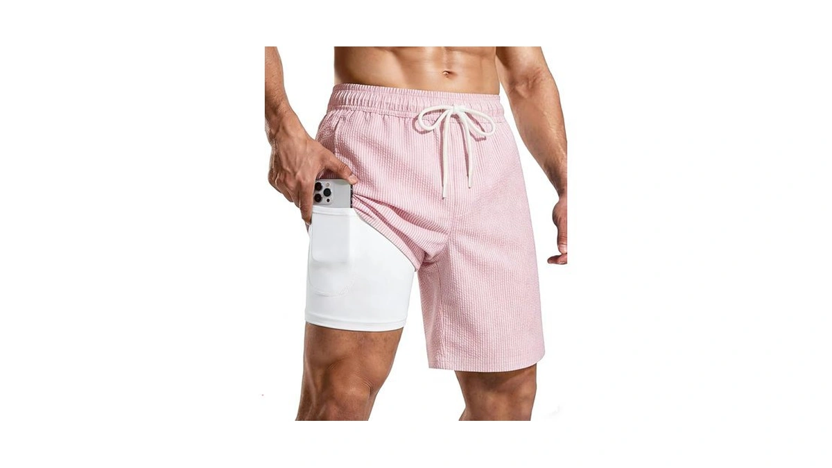 Coozysphere Mens 7 Inch Swim Trunks With Compression Liner 2