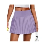 Alaroo Pleated Tennis Skirt For Women With Pockets Shorts High