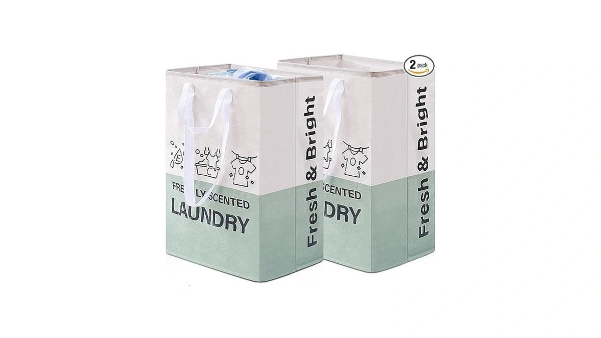 Elong Home Laundry Baskets, 92l Freestanding Laundry Basket With Handles,