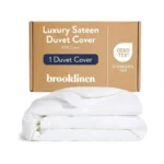 Brooklinen Luxury Sateen Duvet Cover - 100% Cotton, Full/queen Size