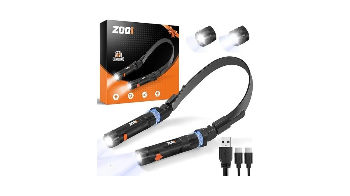 Zooi Fathers Day Mens Gifts For Husband Dad Neck Light,