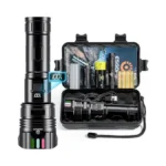 Super Bright Flashlight 100000 High Lumens Rechargeable,powerful Long Distance 3280ft