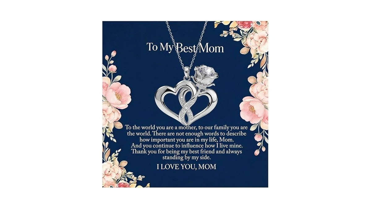 Ediseng 2026 Birthday Gifts For Mom/wife,dainty Heart Neckace With Birthday