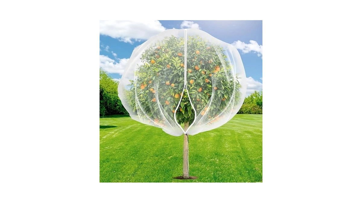 7.8 X 7.8 Ft Large Fruit Tree Netting Cover With