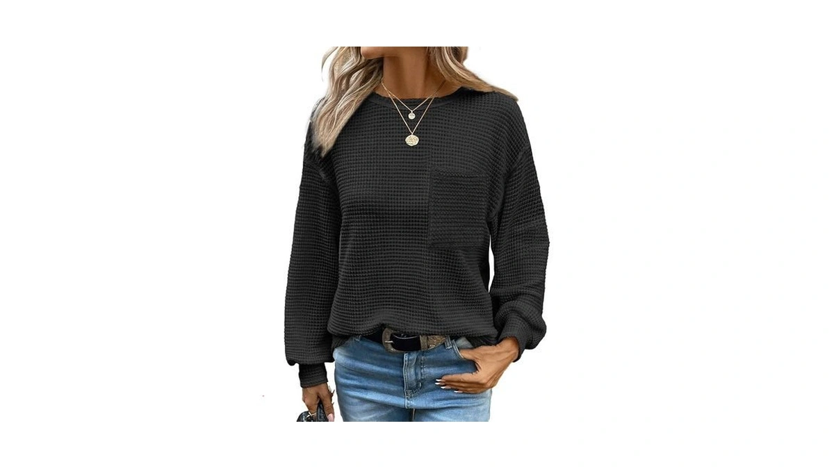 Dokotoo Womens Tops Trendy 2026 Spring Sweater Outfits Long Sleeve